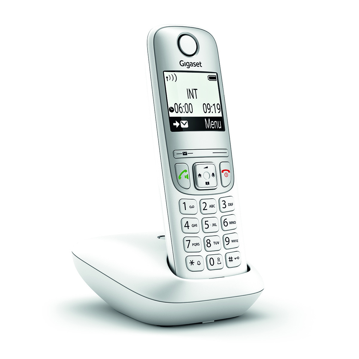 Teléfono inalámbrico Dect Gigaset A690 IBERIA, blanco
